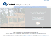 Tablet Screenshot of canwel.com